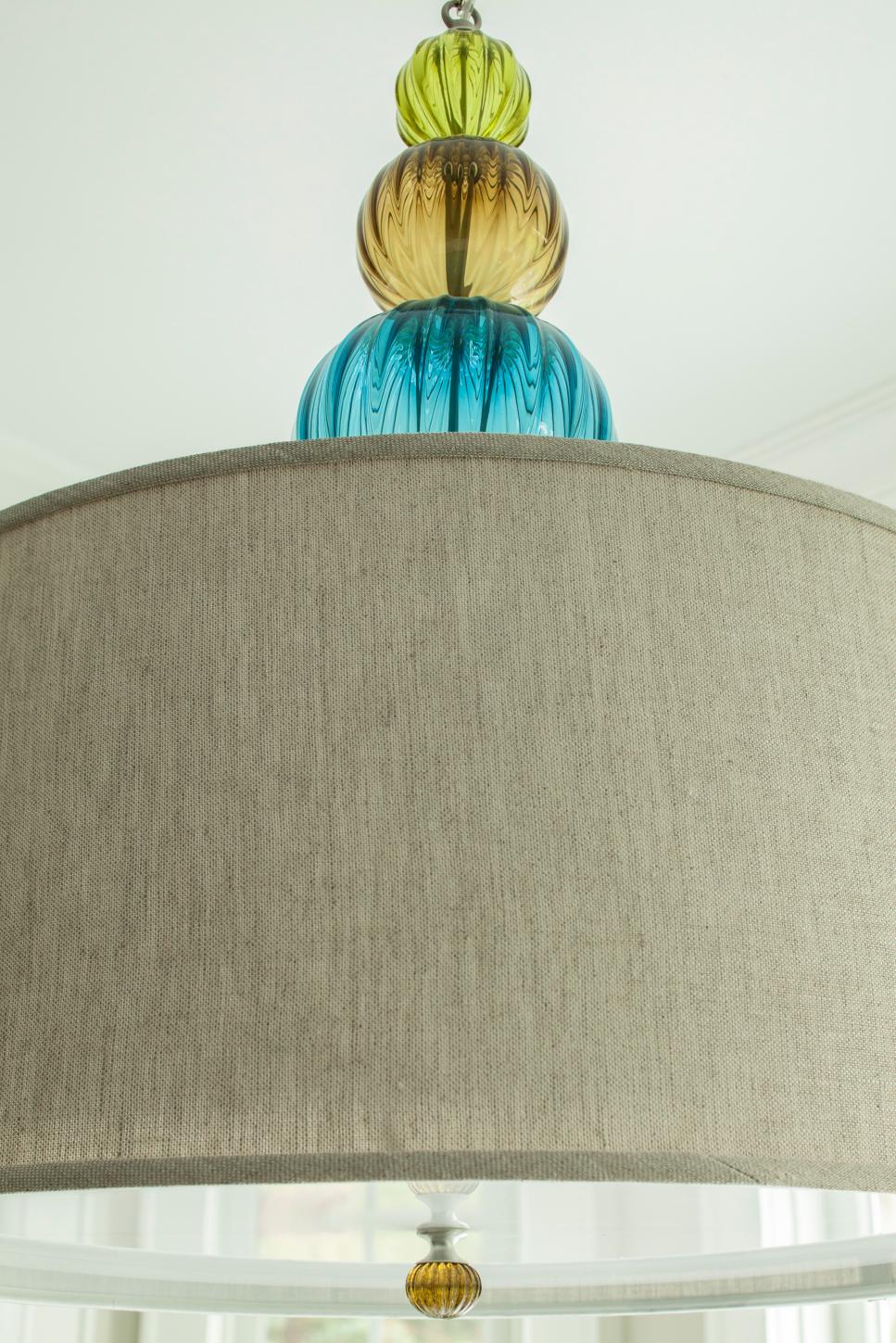 Stylish Drum Shade Pendant Neutral Drum Pendant Light
