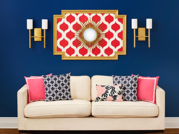 Blogger Style in Living Room style a room around a sofa