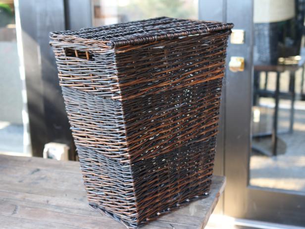 Mobile Woven Toy Basket Mobile Woven Toy Basket