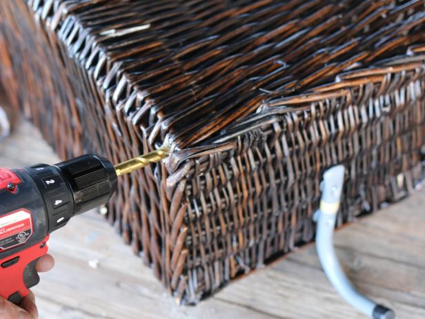 Mobile Woven Toy Basket Mobile Woven Toy Basket