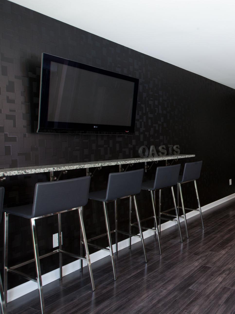Black and White Granite Snack Counter Snack Counter