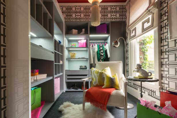 Eclectic Closet and Dressing Room