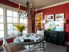 HGTV Smart Home 2014 Dining Room: An Explosion of Color