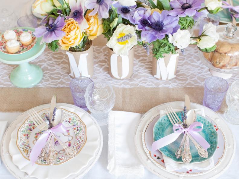 Spring-Inspired Place Settings