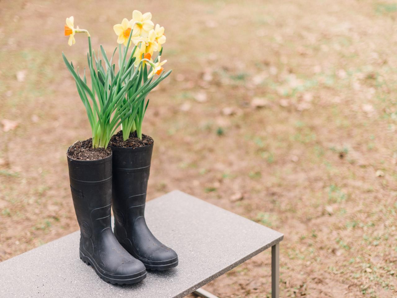 Repurposed Planters Landscaping Ideas and Hardscape Design HGTV