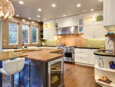 Fabulous and Fun Eclectic Kitchen With Bonus Features