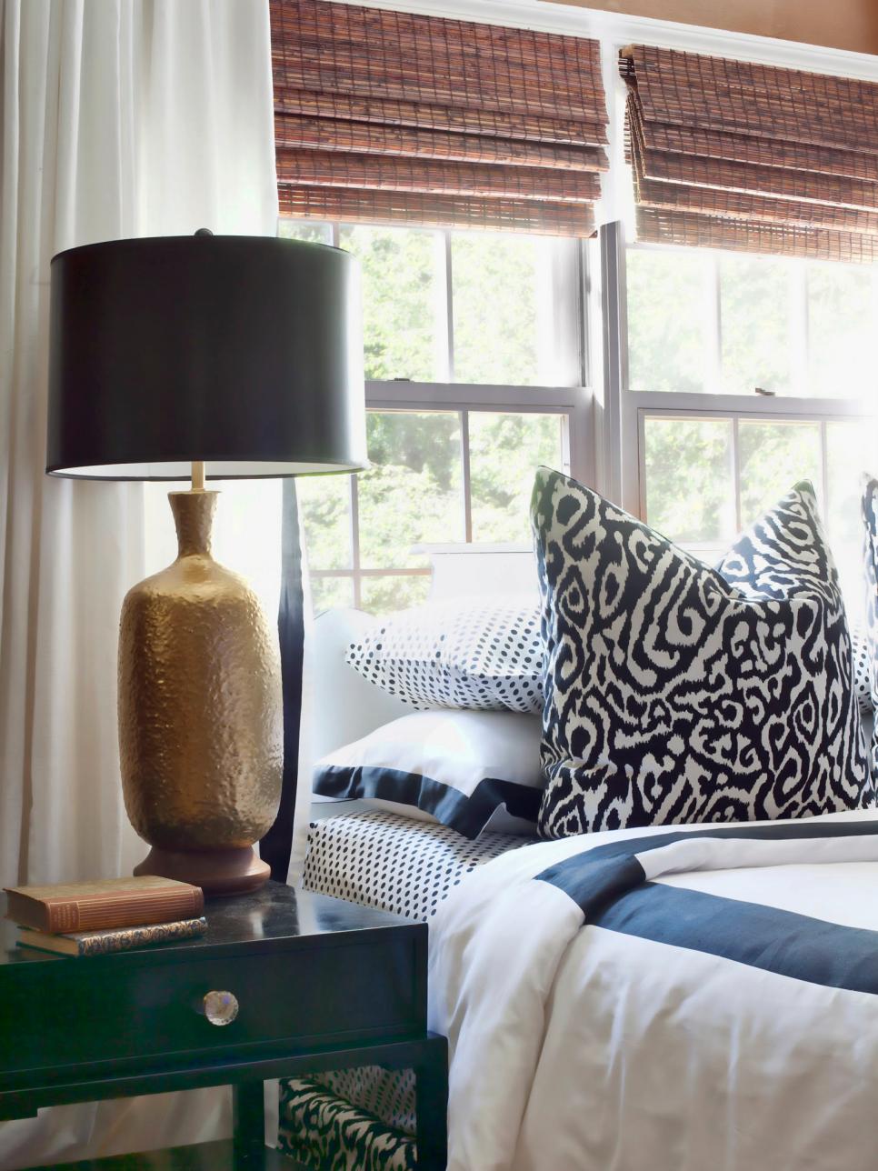 15 Black And White Bedrooms HGTV