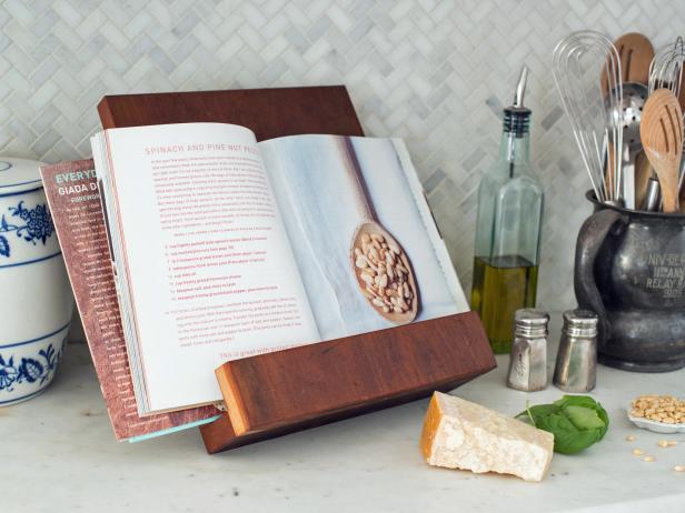 Finished Stand With Cookbook Finished Stand With Cookbook