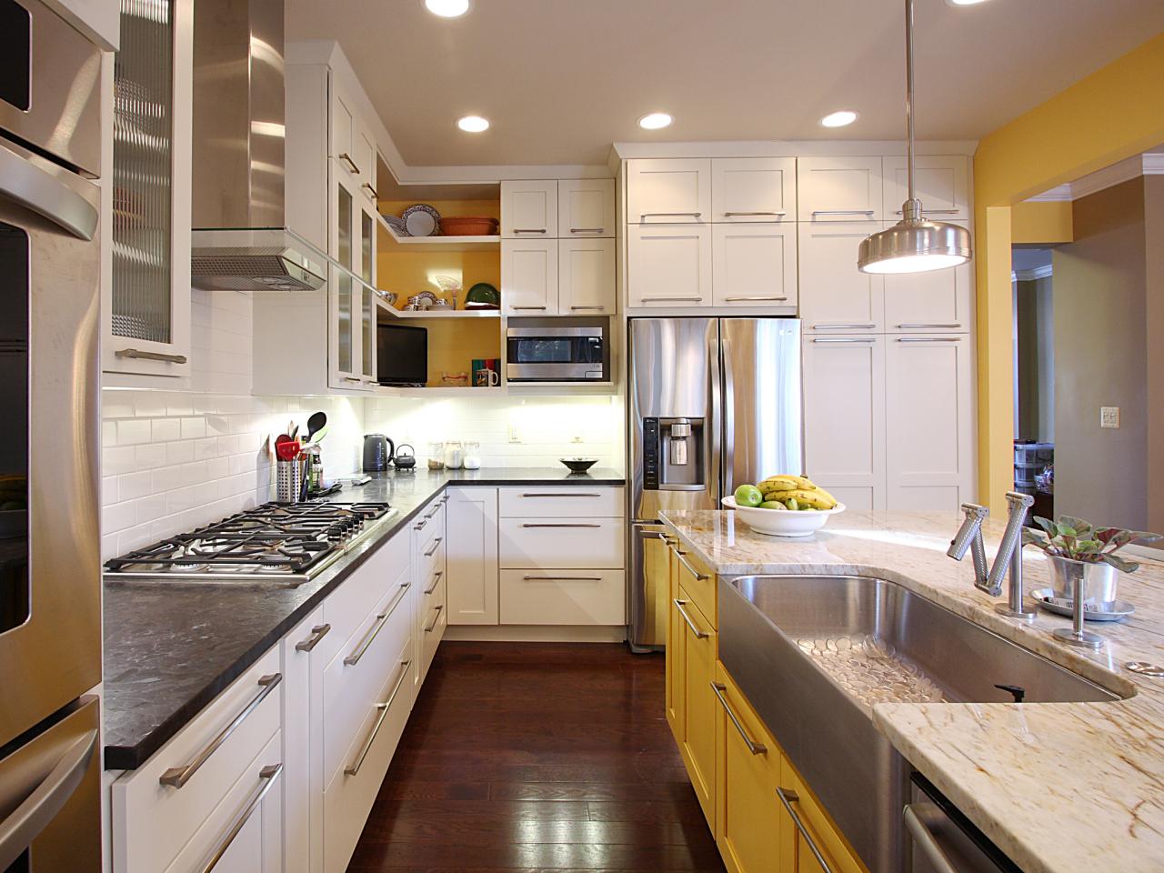 Best Way To Paint Kitchen Cabinets HGTV Pictures Ideas HGTV