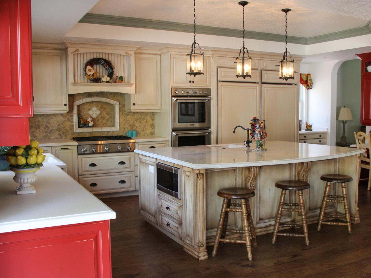 open country kitchen design