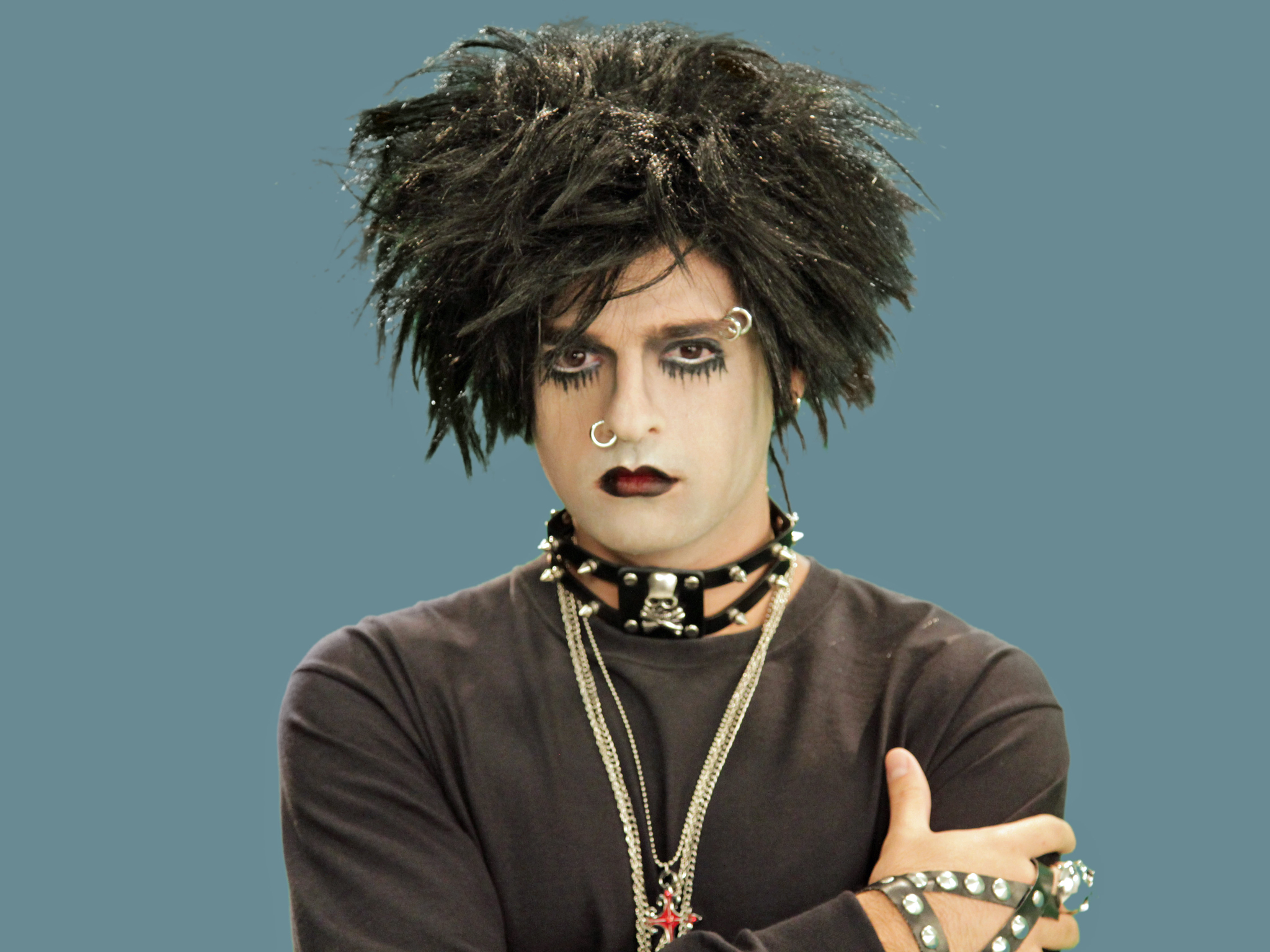 boys rockstar makeup