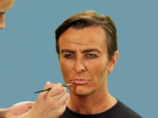Now, add shading under the bottom lip.