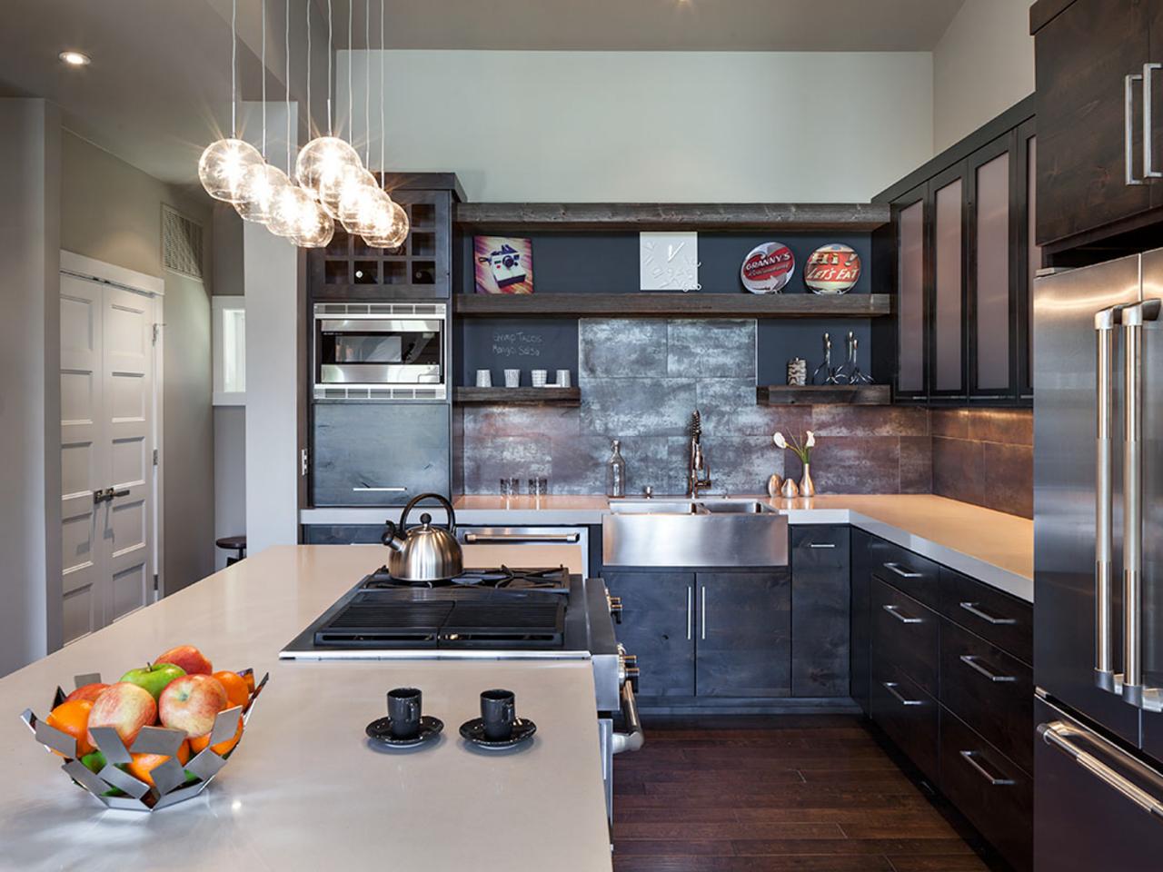 Rmikd43 Rustic Modern Industrial Kitchen Design Wtsenates