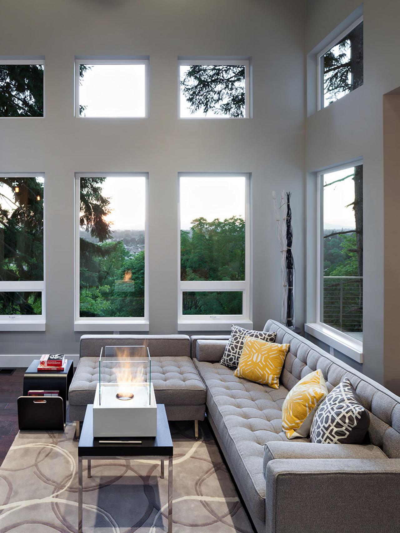 12 Living Room Ideas for a Grey Sectional | HGTV\'s Decorating ... 12 Living Room Ideas for a Grey Sectional | HGTV\'s Decorating ...