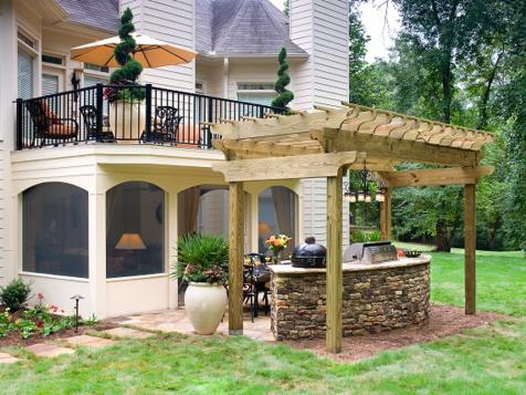 From Old Deck to Outdoor Masterpiece