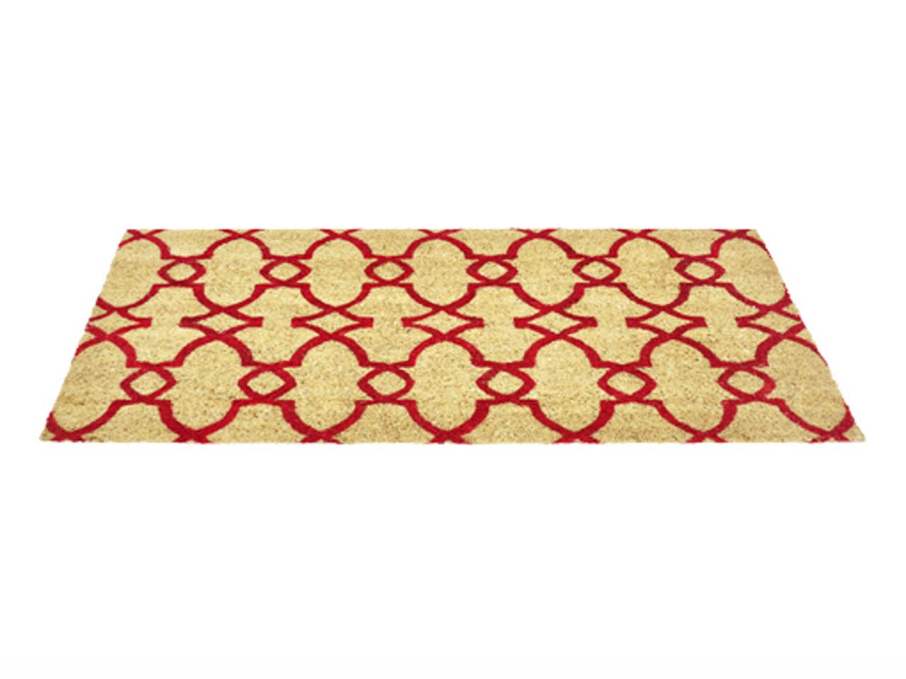 welcome mat kosas home dm trinity coir doormat in orange $ 35 wayfair  | 1280 x 960 · 75 kB · jpeg