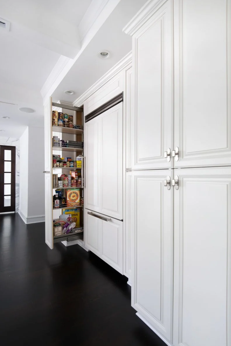 Kitchen With Pull-Out Pantry