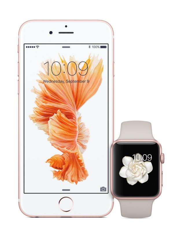 IPhone 6s and the Apple Watch IPhone 6s and the Apple Watch