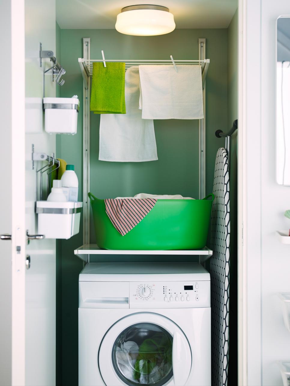 15 Clever Laundry Room Storage Ideas | HGTV