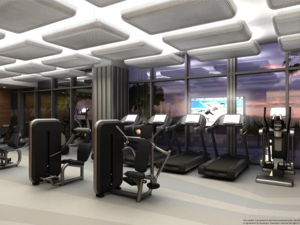 Modern Fitness Center in Miami Modern Fitness Center in Miami