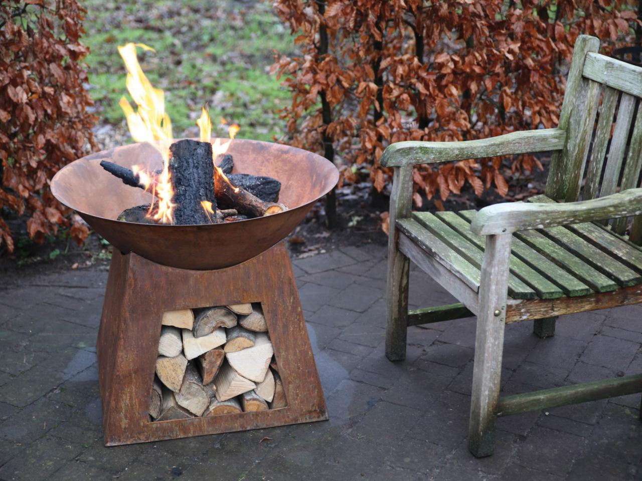 Rustic Style Fire Pits | Landscaping Ideas and Hardscape Design | HGTV