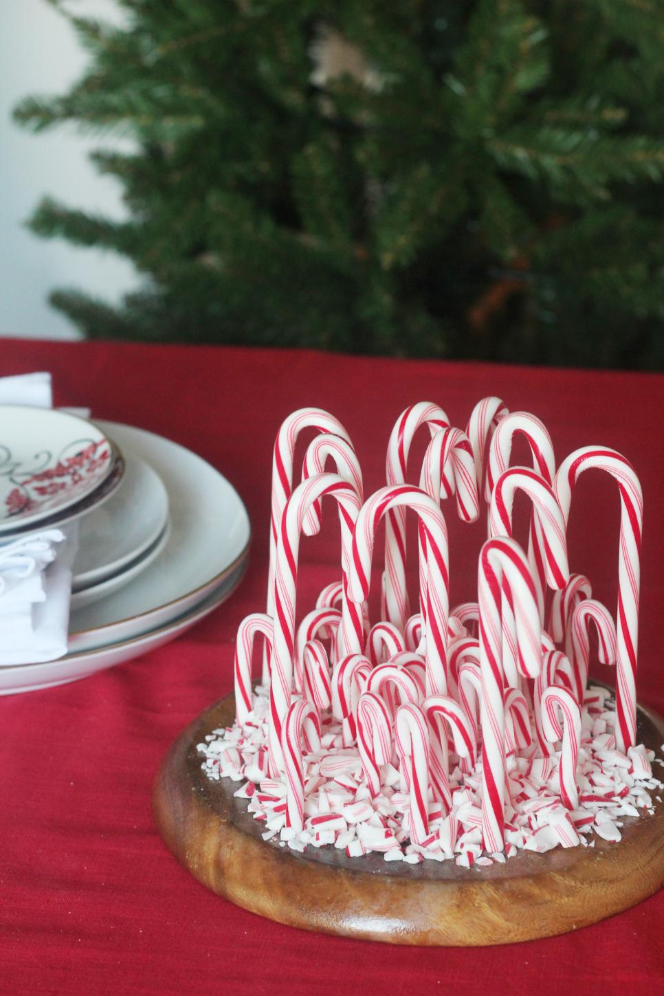 Candy Cane Centerpiece