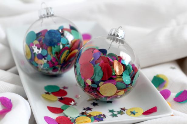 Confetti Ornaments Confetti Ornaments