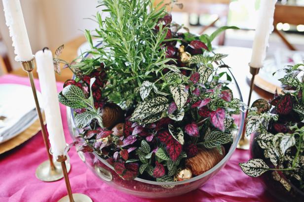 Winter Terrarium Centerpiece Winter Terrarium Centerpiece