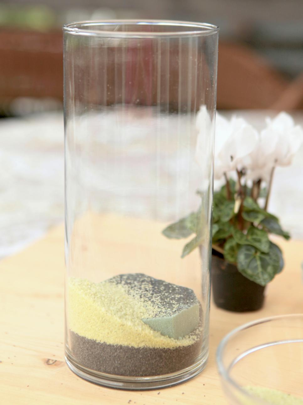 Make a Sand Art Terrarium HGTV