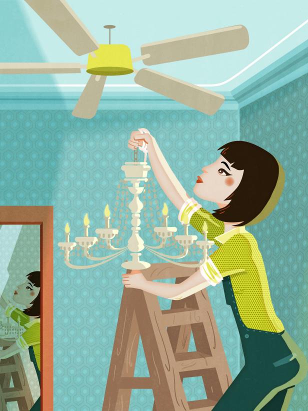 Replacing a Ceiling Fan With a Light Fixture Replacing a Ceiling Fan With a Light Fixture