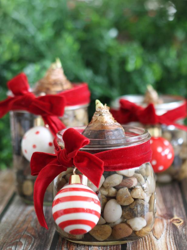 Bulb Gift in Mason Jar Bulb Gift in Mason Jar