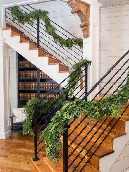 Foyer and Stair, AFTER