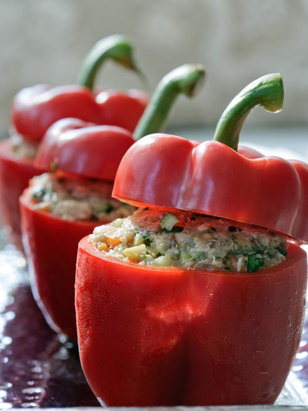 Peppers Stuffed With Creole Fried Rice Holland Peppers Stuffed With Creole Fried Rice