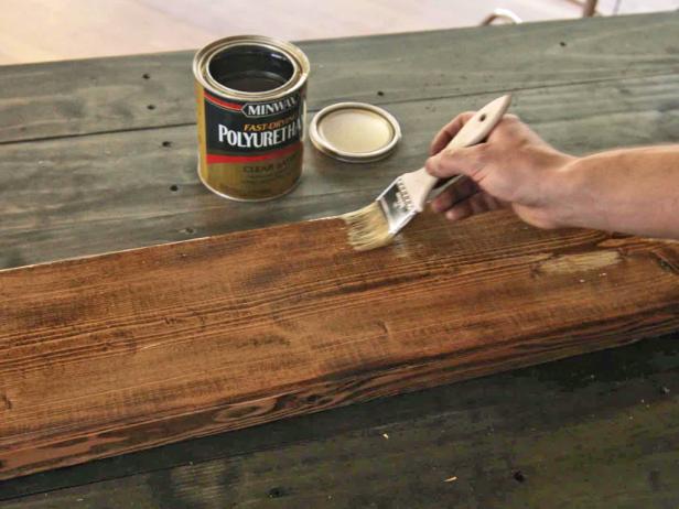 Apply Polyurethane to Your Floating Shelf Apply Polyurethane to Your Floating Shelf