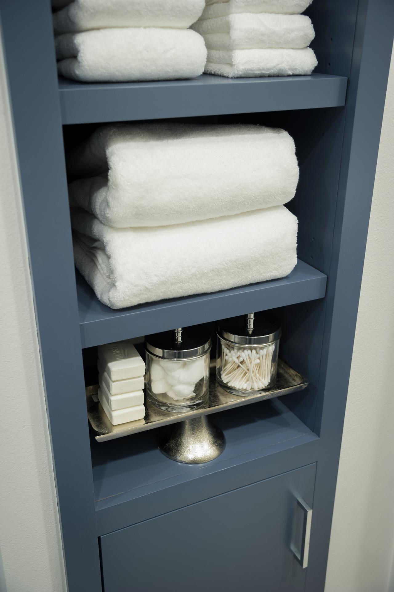 Linen Storage Shelves | HGTV