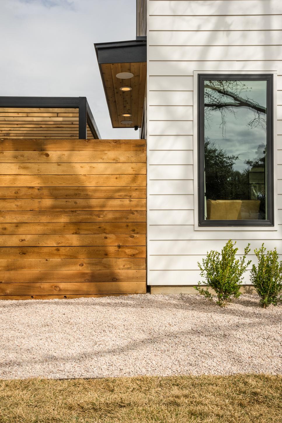 Gravel Path and Privacy Fence HGTV Smart Home 2015 Gravel Path