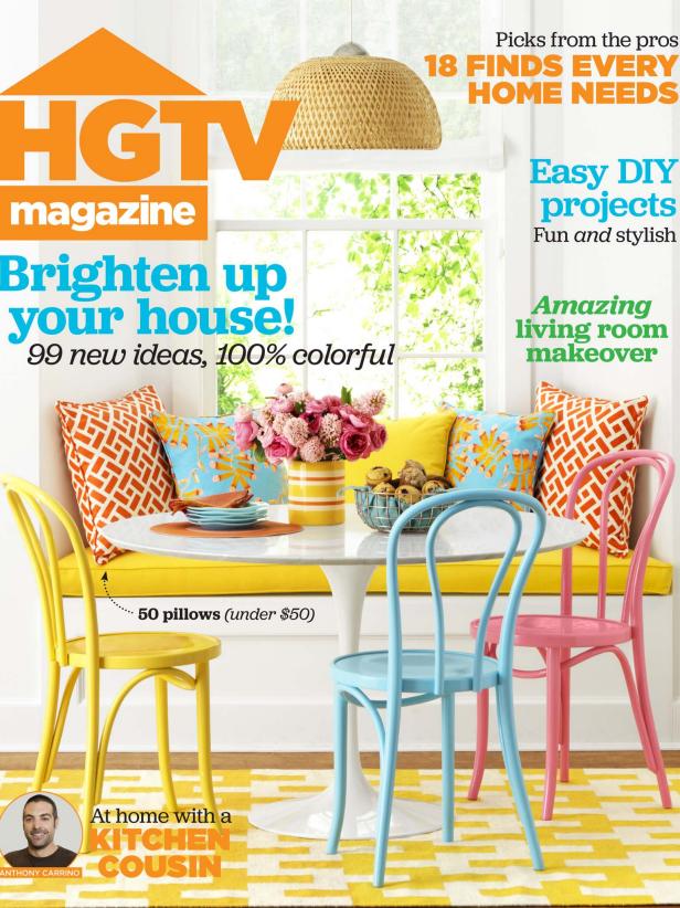 HGTV Magazine April 2015 cover HGTV Magazine April 2015 cover
