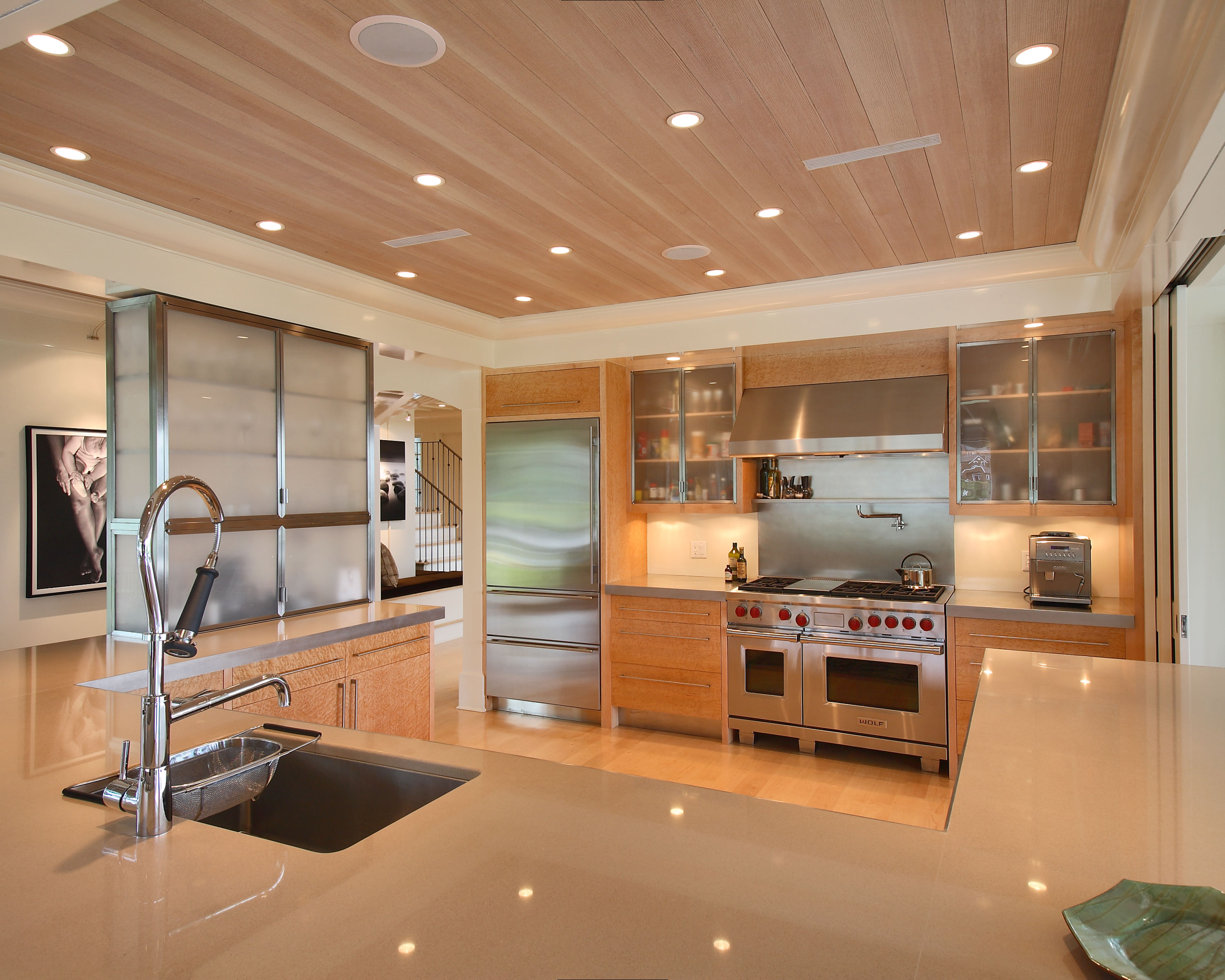 потолок на кухне дизайн дом