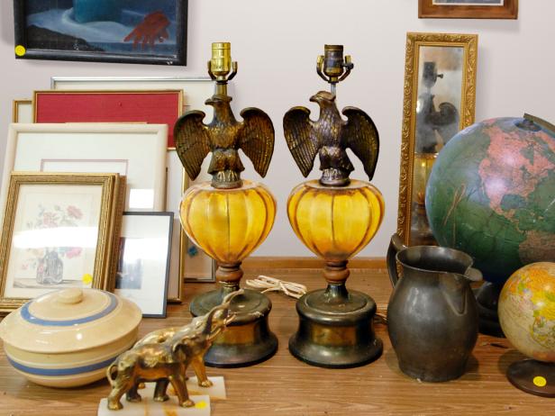 Flea Market Lamps Before Makeover Flea Market Lamps Before Makeover