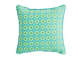 Blue and Green Pillow
