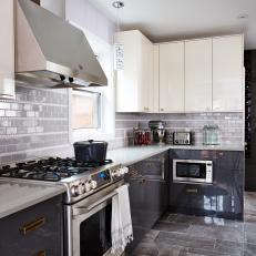 Chic and Contemporary Kitchen From Sarah Sees Potential