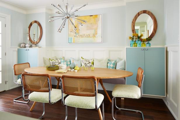 Mid-Century Modern Dining Room From Sarah Sees Potential Mid-Century Modern Dining Room From Sarah Sees Potential