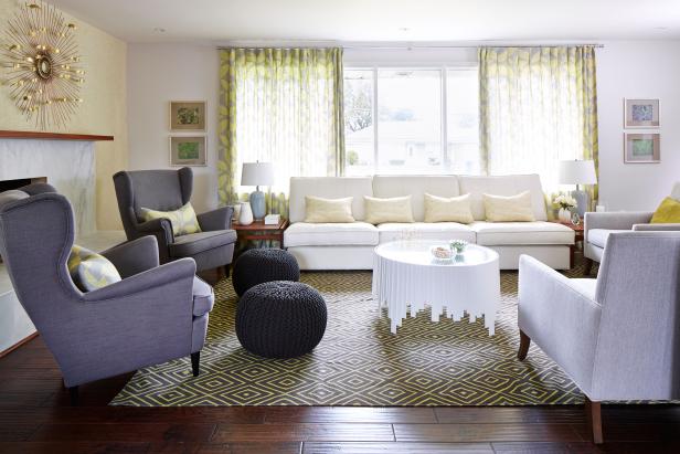 Bright, Eclectic Living Room From Sarah Sees Potential Bright, Eclectic Living Room From Sarah Sees Potential