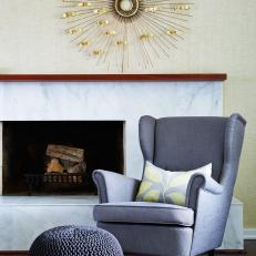 Contemporary Fireside Sitting Area From Sarah Sees Potential