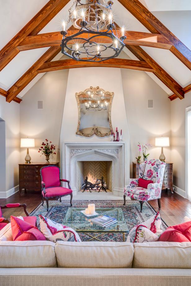 Stunning Living Room With Special Details Stunning Living Room With Special Details