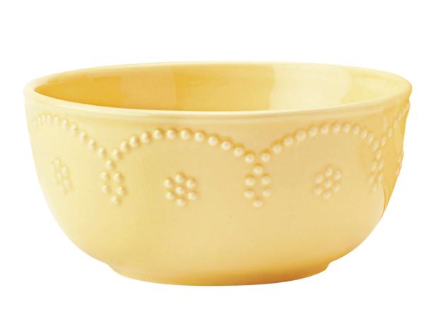 Food Network Fontinella Beaded 4 1/2"-diameter stoneware bowl in yellow, $6, kohls.com
