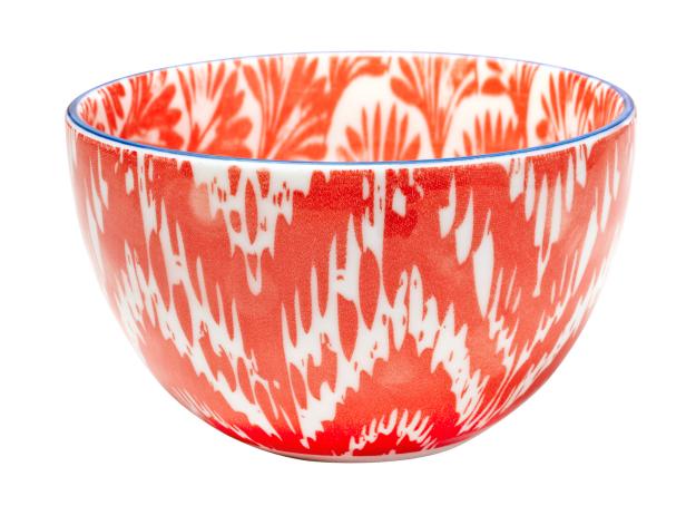 Pad Print 5"-diameter porcelain bowl in coral, $8, westelm.com