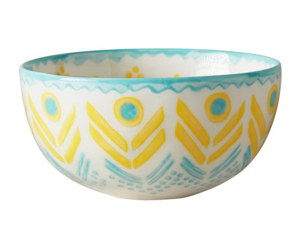 Linari 4 1/2"-diameter stoneware bowl in yellow, $10, anthropologie.com