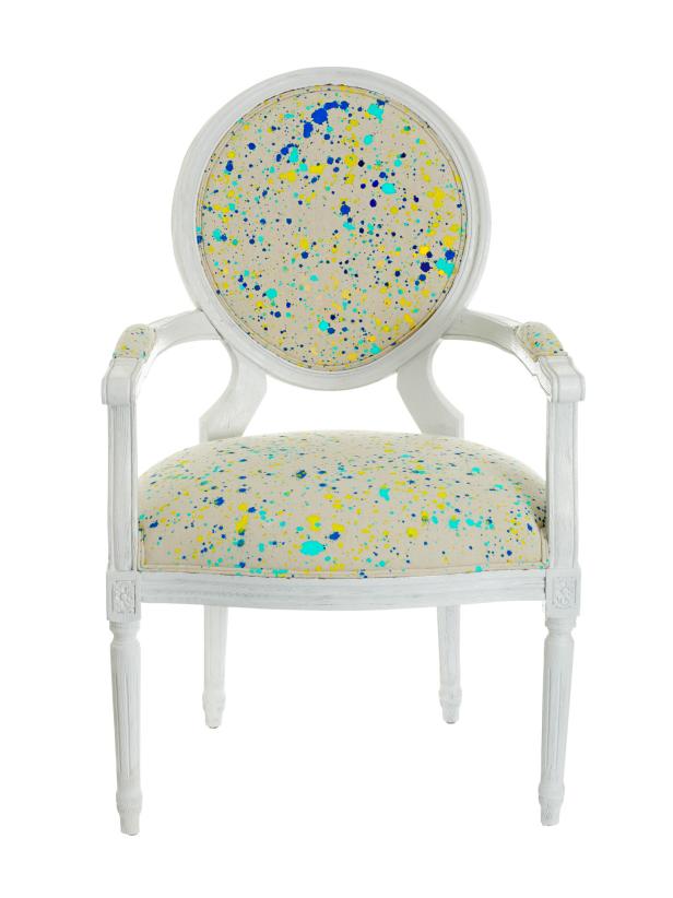 Paint Splattered DIY Chair Paint Splattered DIY Chair