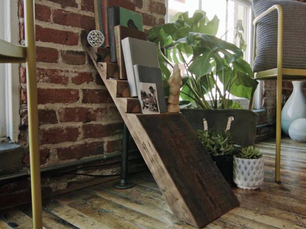 Ladder-Style Bookshelf Ladder-Style Bookshelf